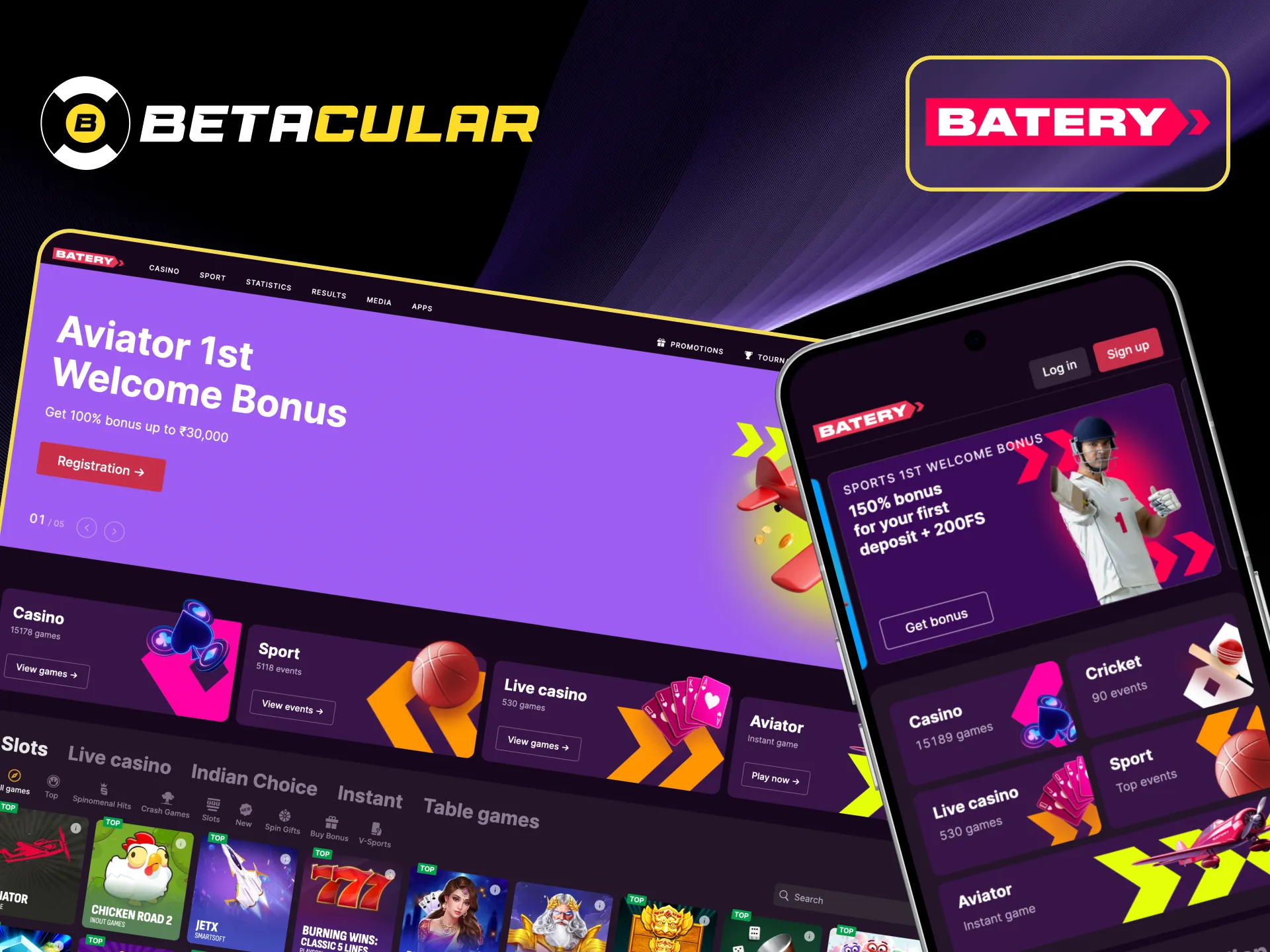 Your winnings are already waiting for you – using Betacular alternatives like Batery.