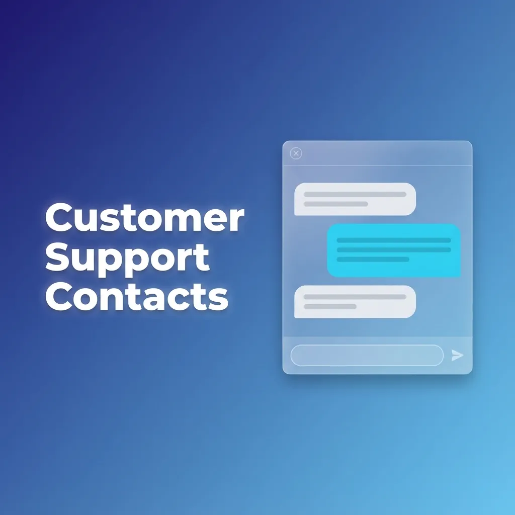 Illustration of Betacular customer support options: live chat, email, phone, and messaging apps for payment and account help.