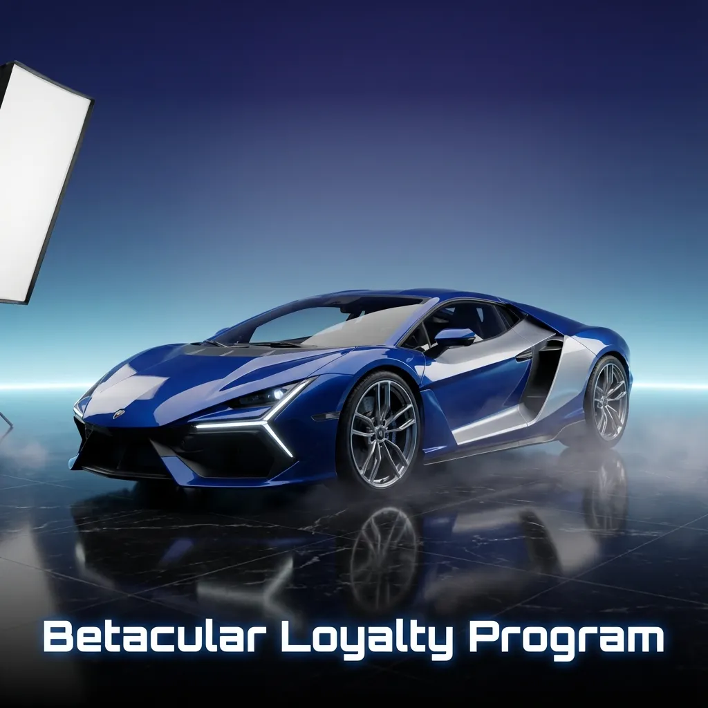 Betacular Loyalty Program dashboard showing loyalty tiers, point balance, progress bar, and VIP reward icons